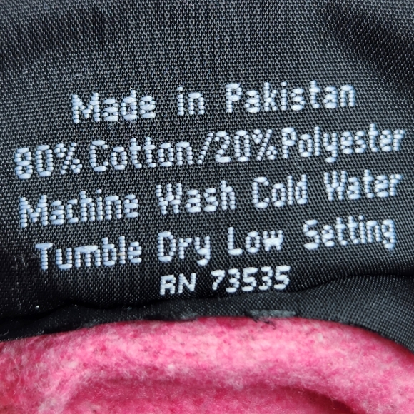 New York Area Code 212 Ocean City MD Pink Pullover Hoodie Size Medium - Picture 8 of 8